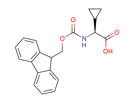 (S)-2-((((9H-fluoren-9-yl)methoxy)carbonyl)amino)-2-cyclopropylacetic acid